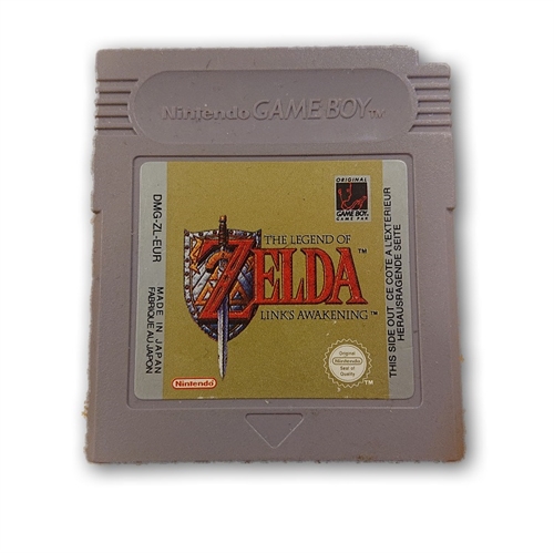 The Legend of Zelda Links Awakening - Gameboy original (A-Grade) (Genbrug)